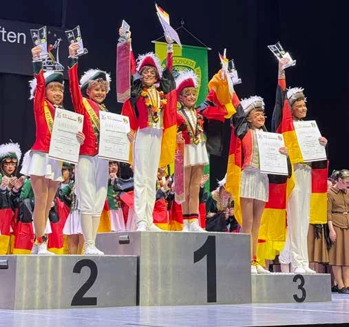 Bild deutsche Meisterschaften - Siegerehrung