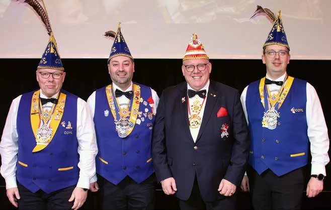 Vizepräsident Bernd Hoppe mit dem diesjährigen Ausrichter