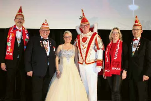 Prinzenpaar, Vorstand und Bernd Hoppe