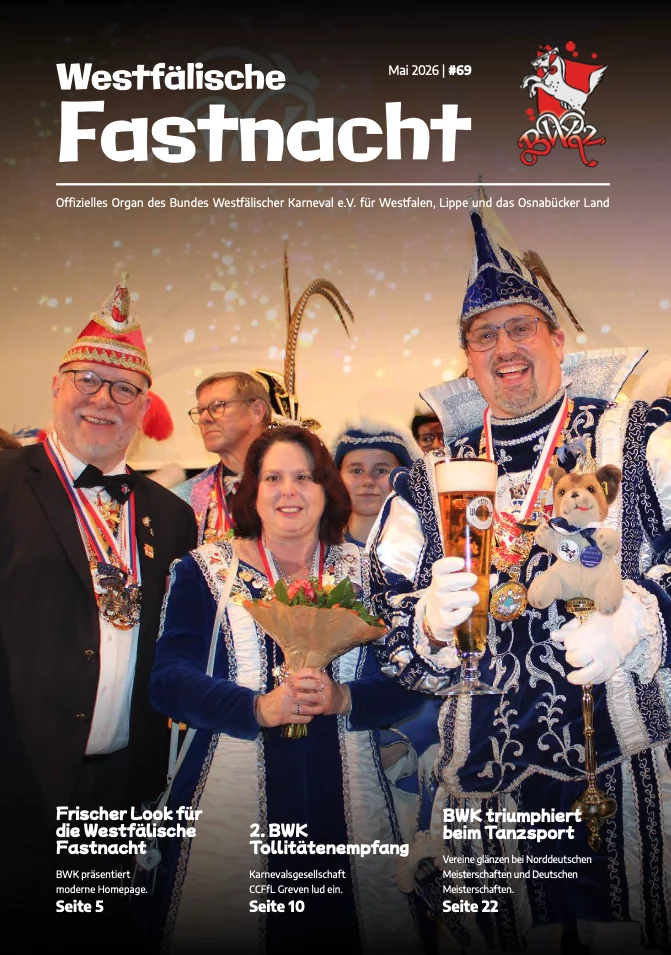 Titelseite der Westfälische Fastnacht