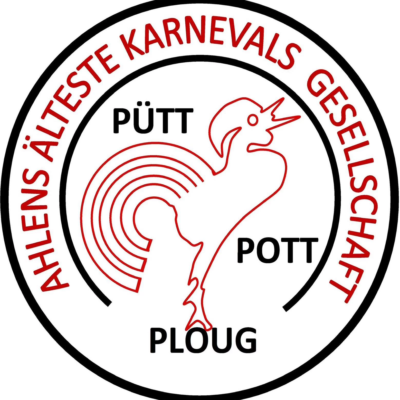 Wappen der KG Pütt-Pott-Ploog Ahlen e.V.