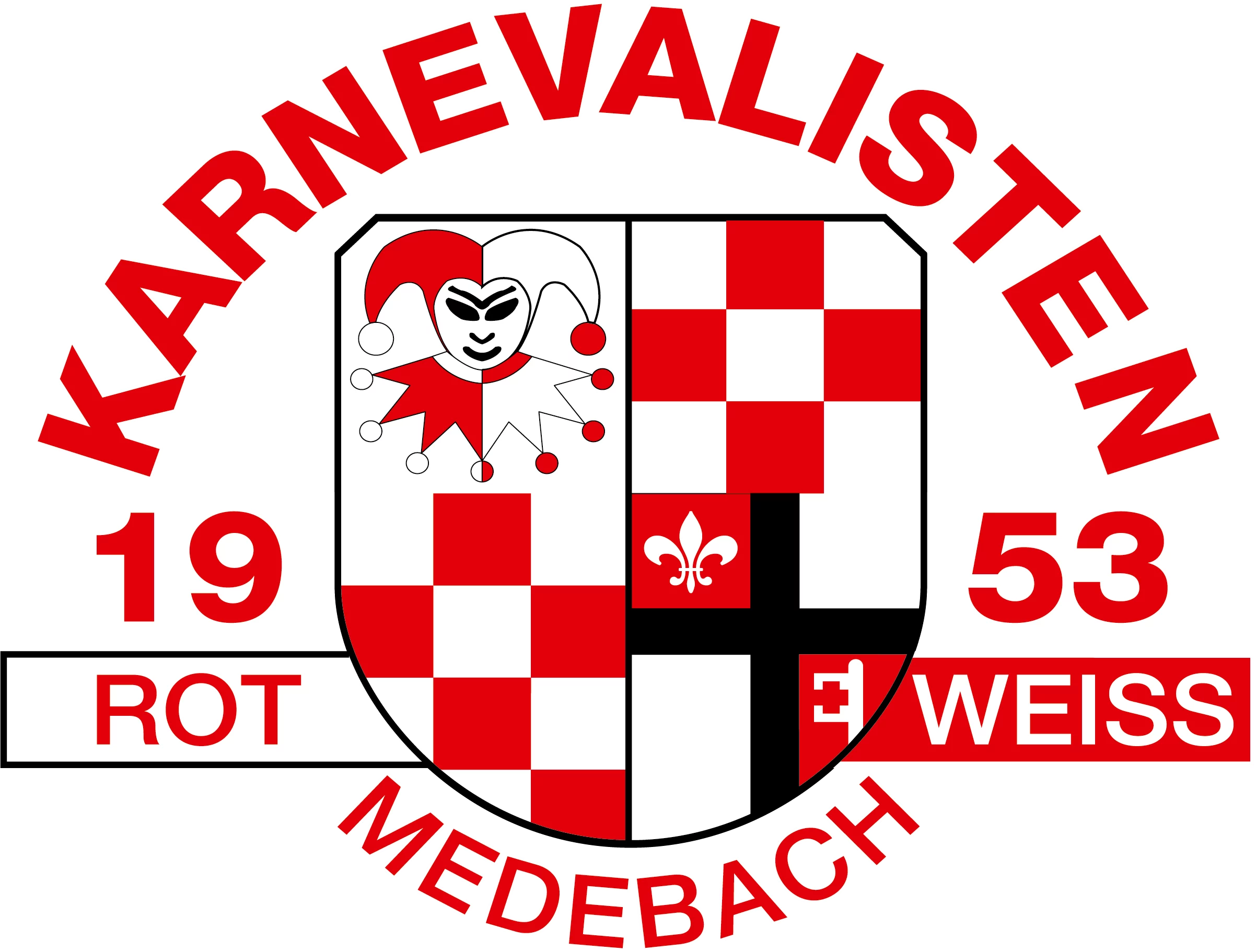 Wappen der Karnevalisten Rot Weiss Medebach